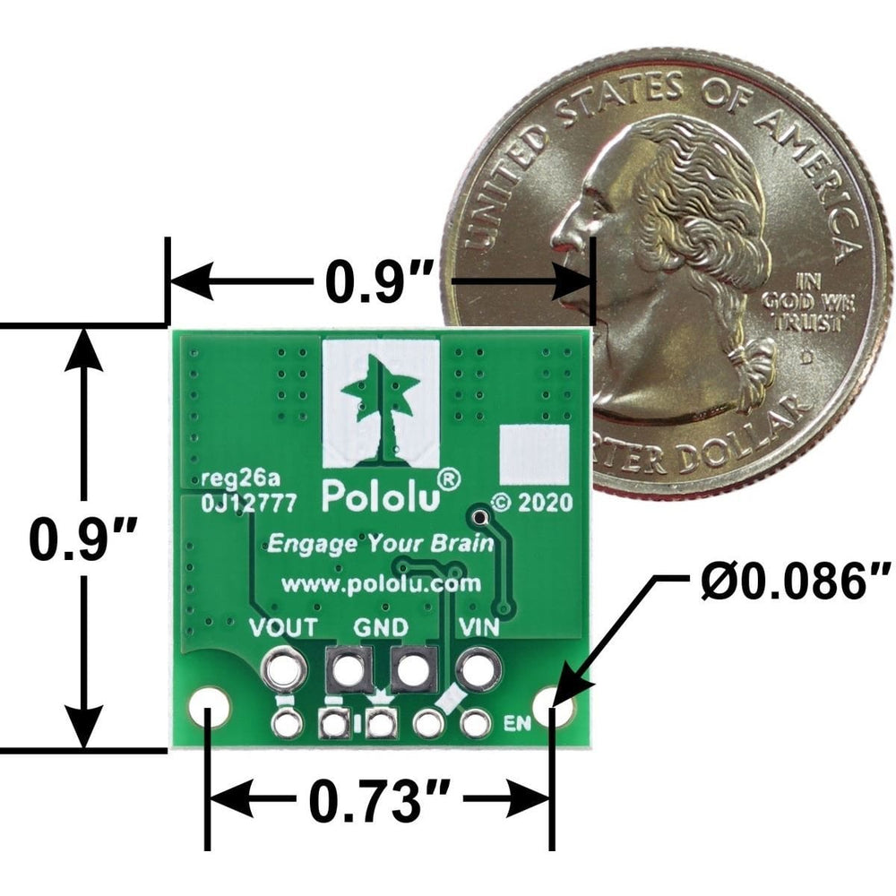 Pololu 5V 3A Step-Up/Step-Down Voltage Regulator S13V30F5 - The Pi Hut