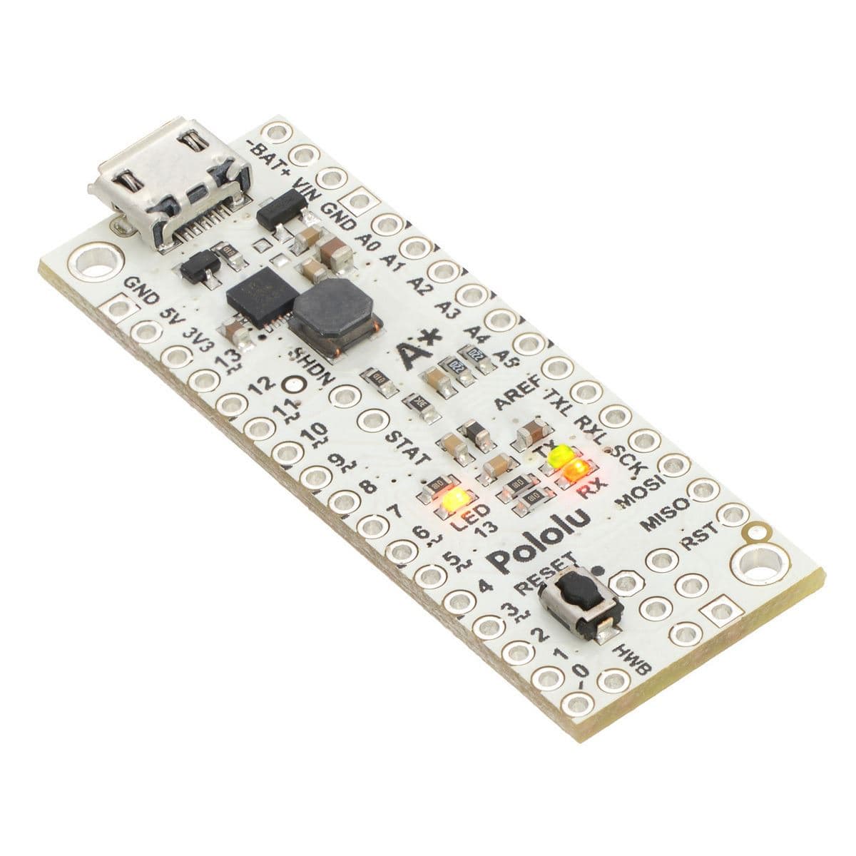 Pololu A-Star 32U4 Mini ULV - The Pi Hut