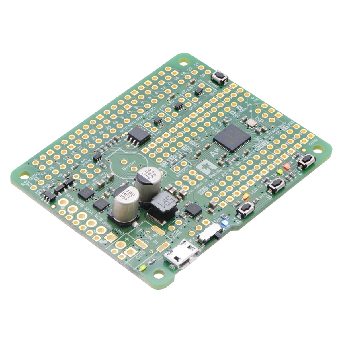Pololu A-Star 32U4 Robot Controller SV with Raspberry Pi Bridge by Pololu - The Pi Hut