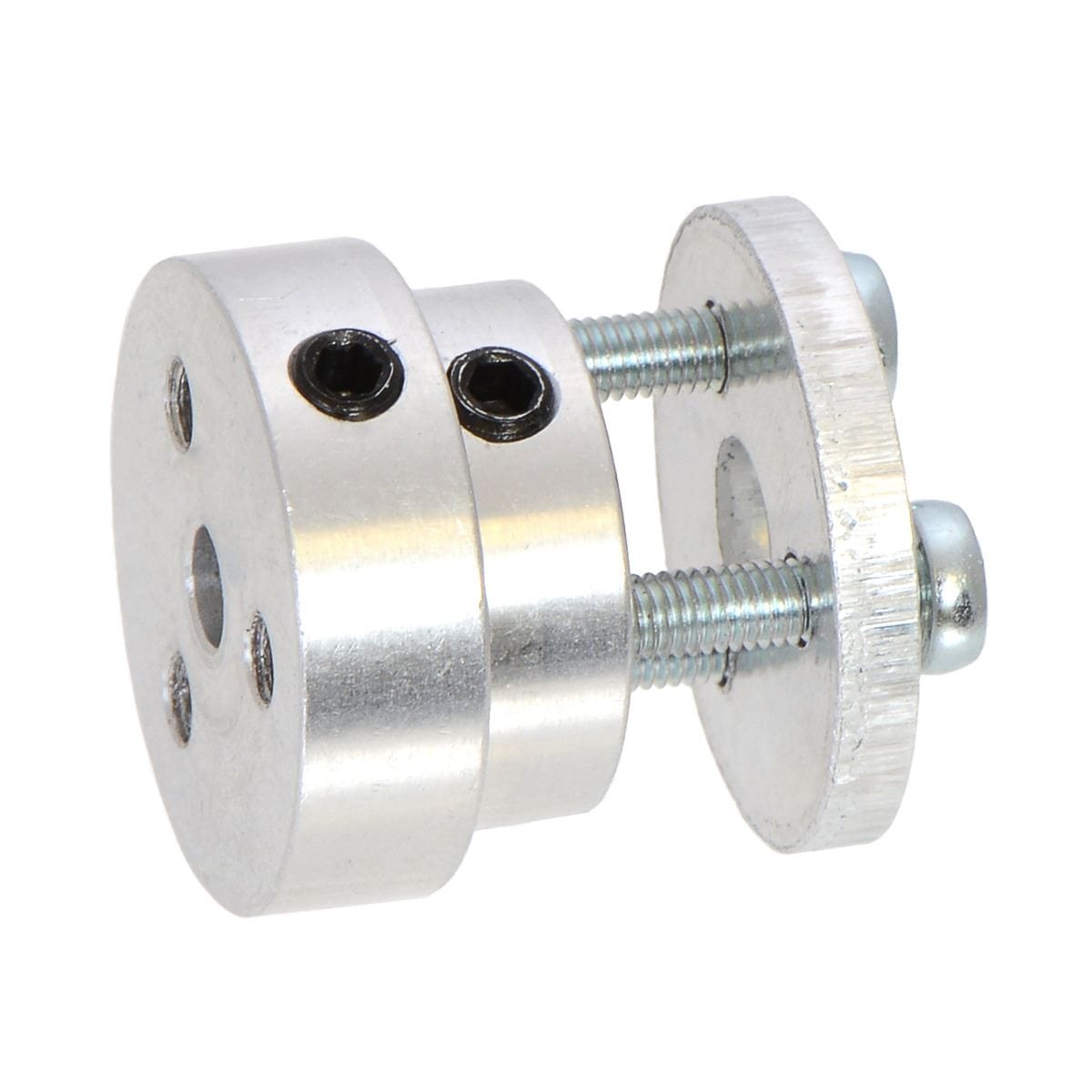Pololu Aluminium Scooter Wheel Adapter for 4mm Shaft - The Pi Hut