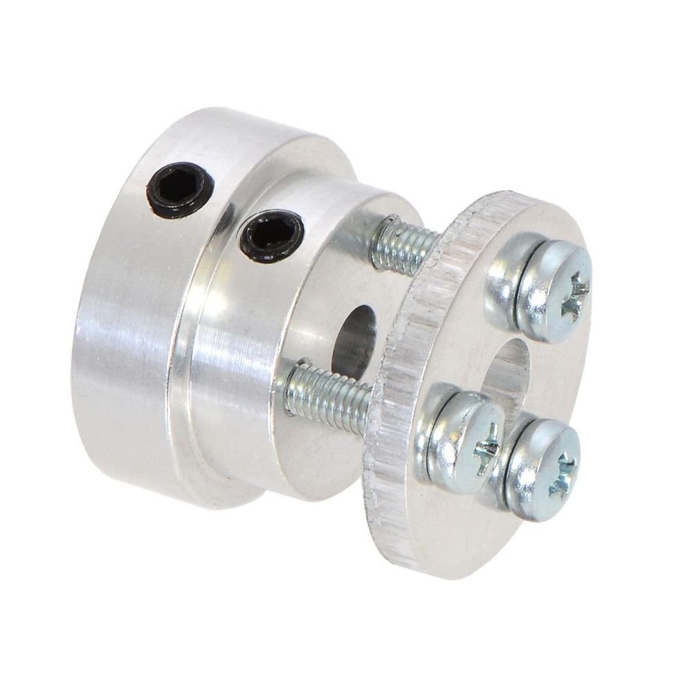 Pololu Aluminium Scooter Wheel Adapter for 5mm Shaft by Pololu - The Pi Hut