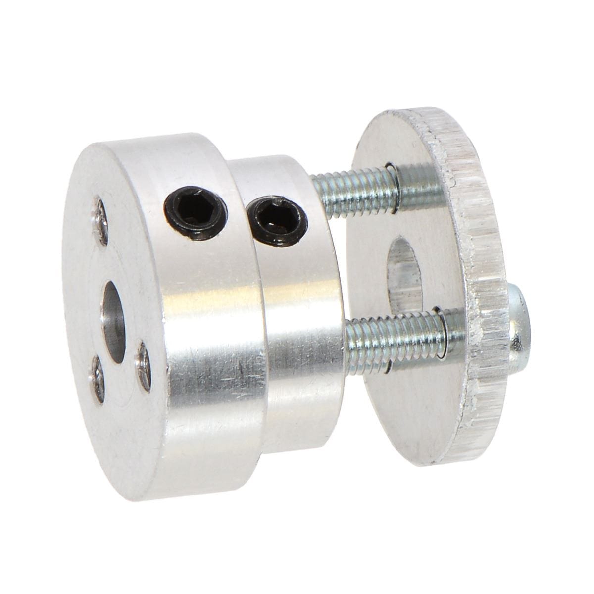 Pololu Aluminium Scooter Wheel Adapter for 5mm Shaft by Pololu - The Pi Hut