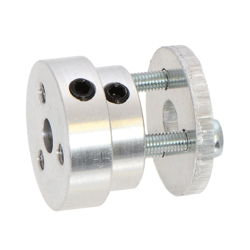 Pololu Aluminium Scooter Wheel Adapter for 5mm Shaft by Pololu - The Pi Hut