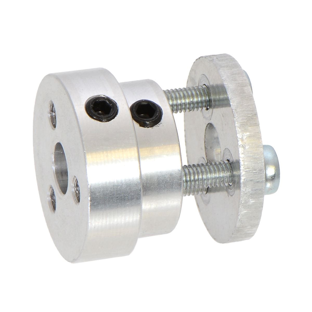 Pololu Aluminum Scooter Wheel Adapter for 6mm Shaft by Pololu - The Pi Hut