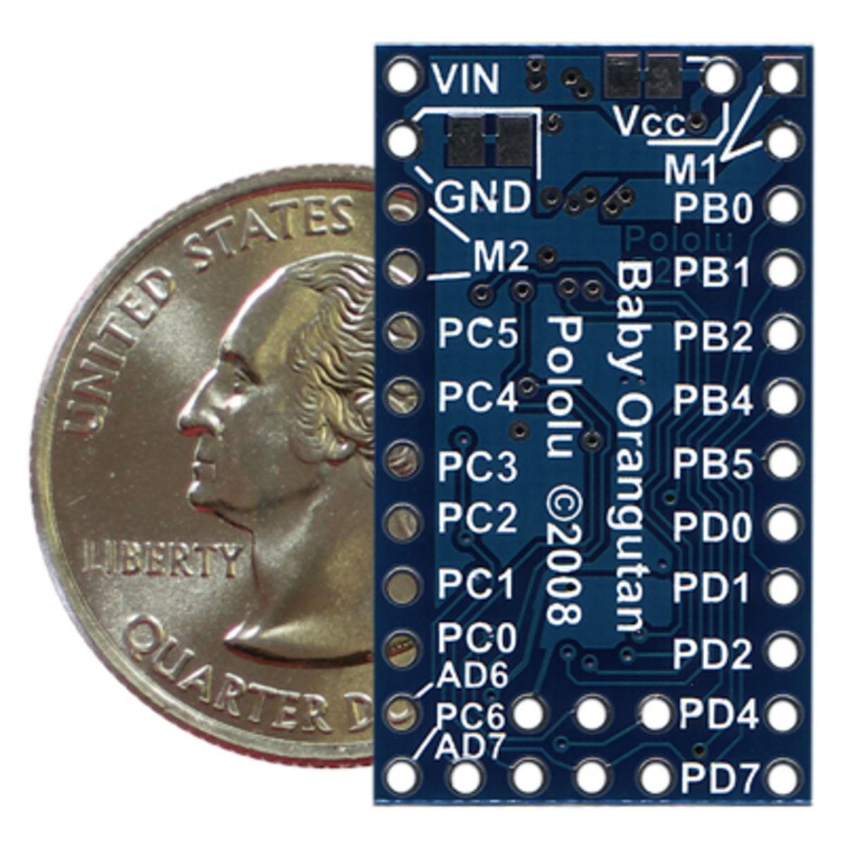 Pololu Baby Orangutan B-328 Robot Controller by Pololu - The Pi Hut