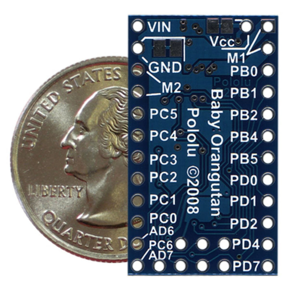 Pololu Baby Orangutan B-328 Robot Controller by Pololu - The Pi Hut