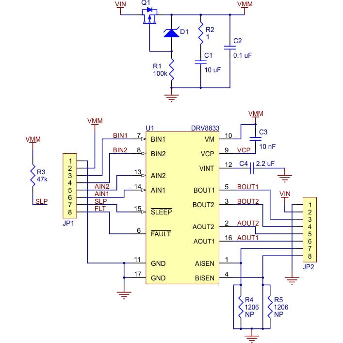 Pololu DRV8833 Dual Motor Driver Carrier by Pololu - The Pi Hut