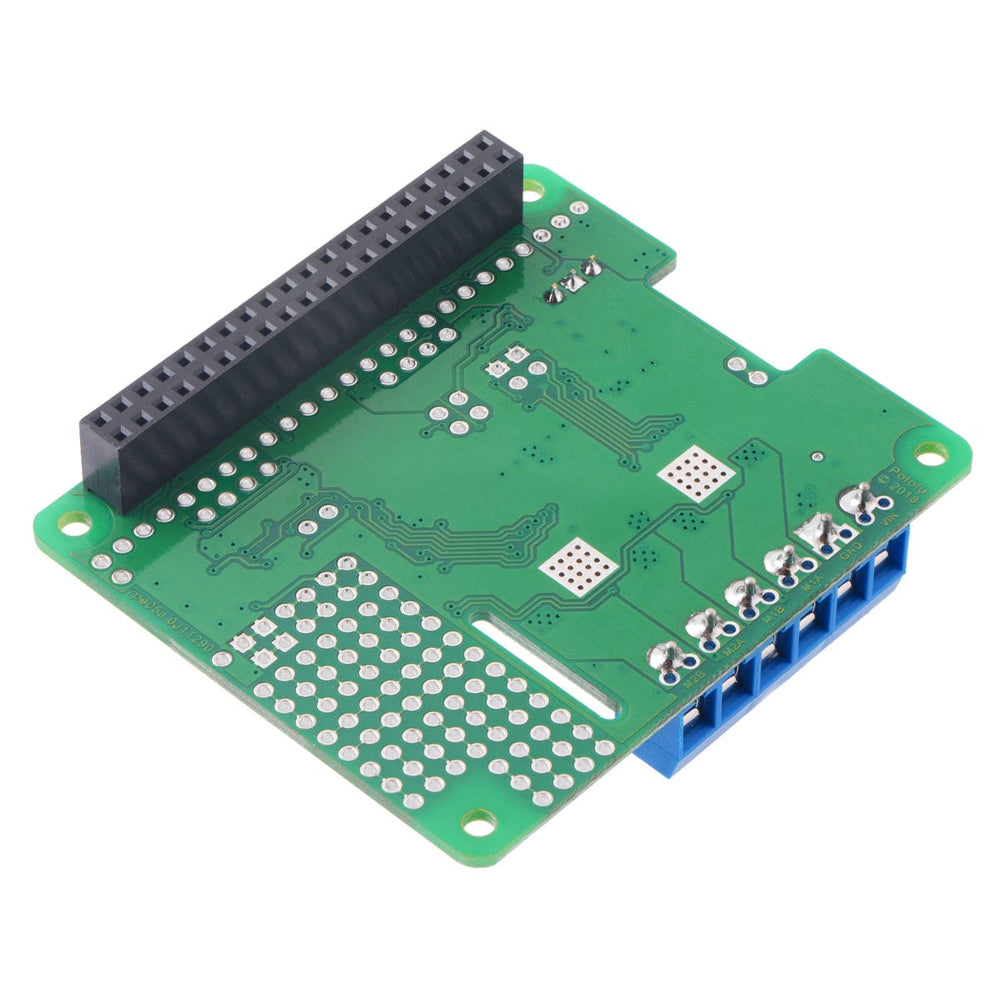 Pololu Dual TB9051FTG Motor Driver for Raspberry Pi (Assembled) - The Pi Hut