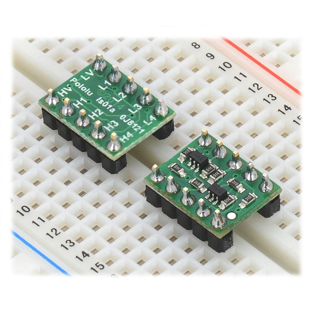 Pololu Logic Level Shifter - 4-Channel, Bidirectional by Pololu - The Pi Hut