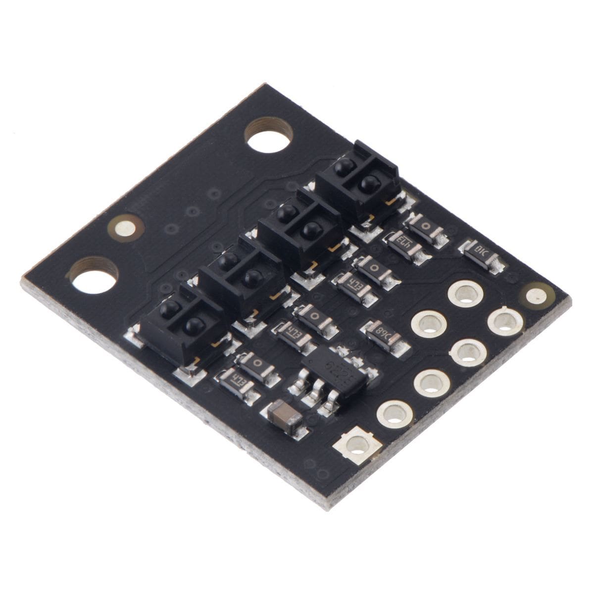 Pololu QTRX-HD-04A Reflectance Sensor Array: 4-Channel; 4mm Pitch; Analog by Pololu - The Pi Hut