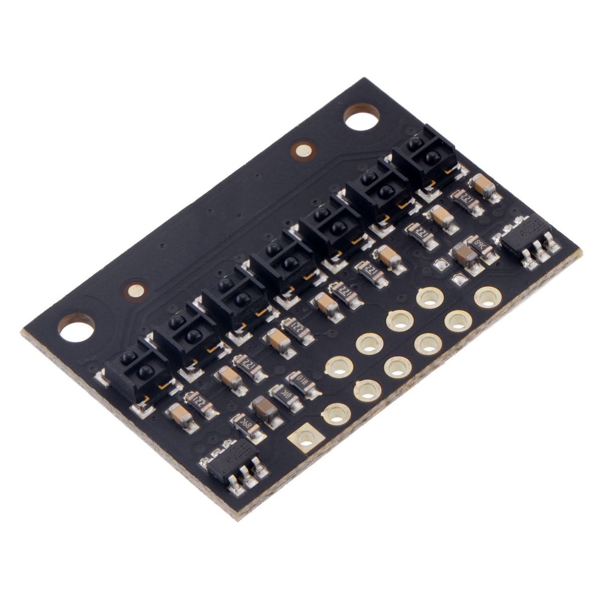 Pololu QTRX-HD-07RC Reflectance Sensor Array: 7-Channel, 4mm Pitch, RC by Pololu - The Pi Hut