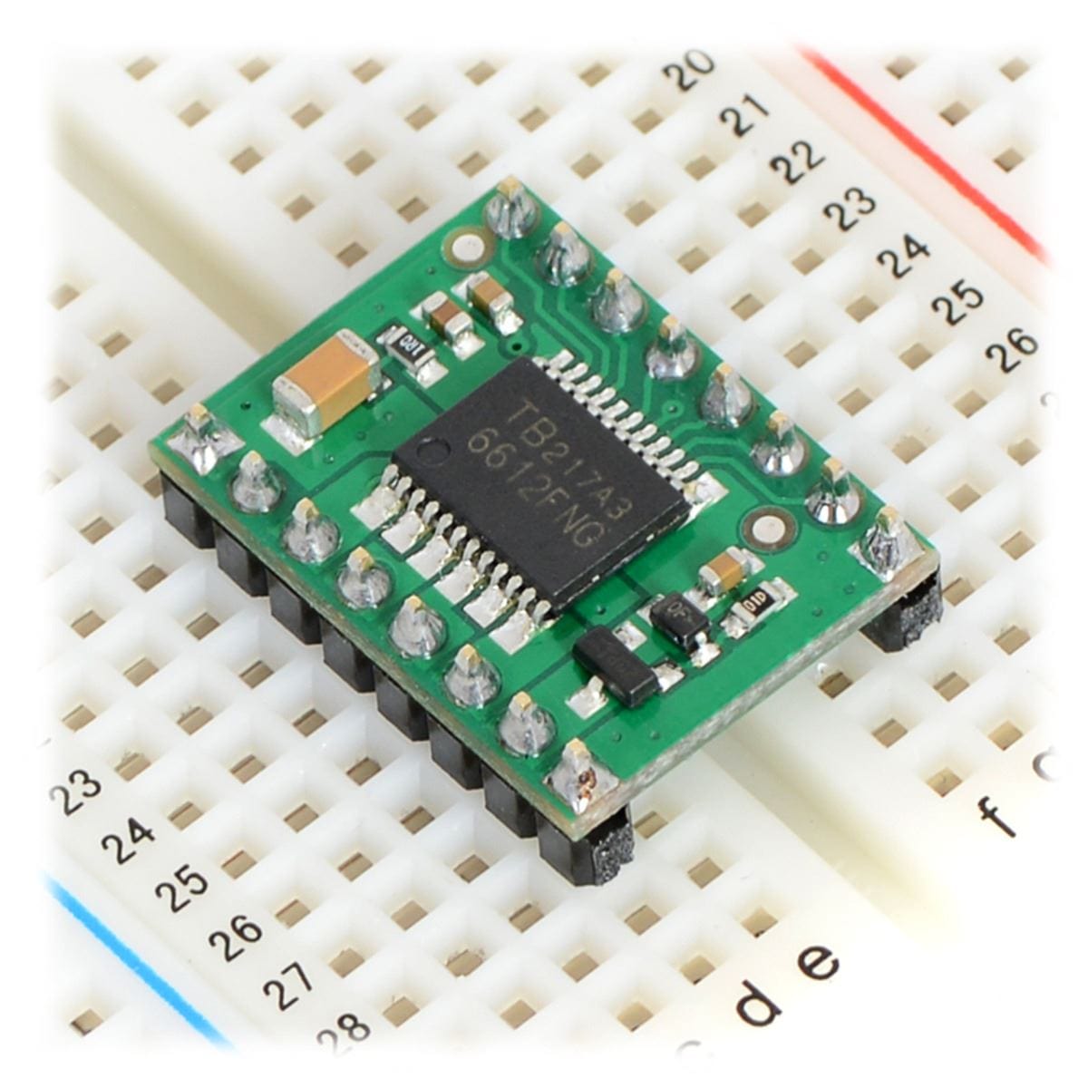 Pololu TB6612FNG Dual Motor Driver Carrier by Pololu - The Pi Hut