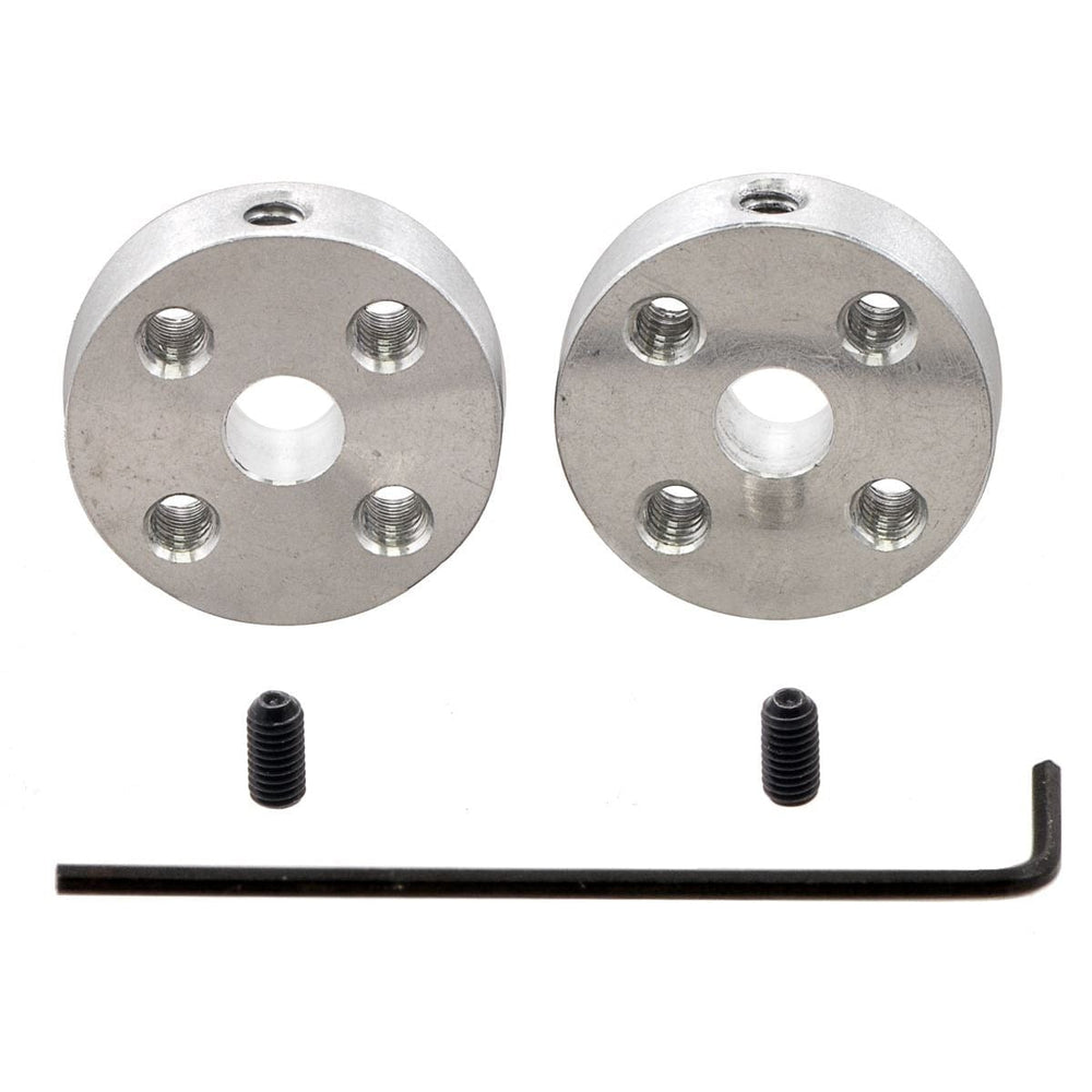 Pololu Universal Aluminium Mounting Hub for 5mm Shafts - M3 Holes (2-Pack) - The Pi Hut