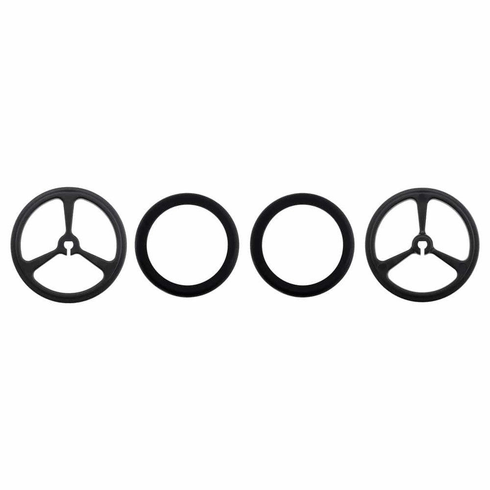 Pololu Wheel 40x7mm Pair - Black by Pololu - The Pi Hut