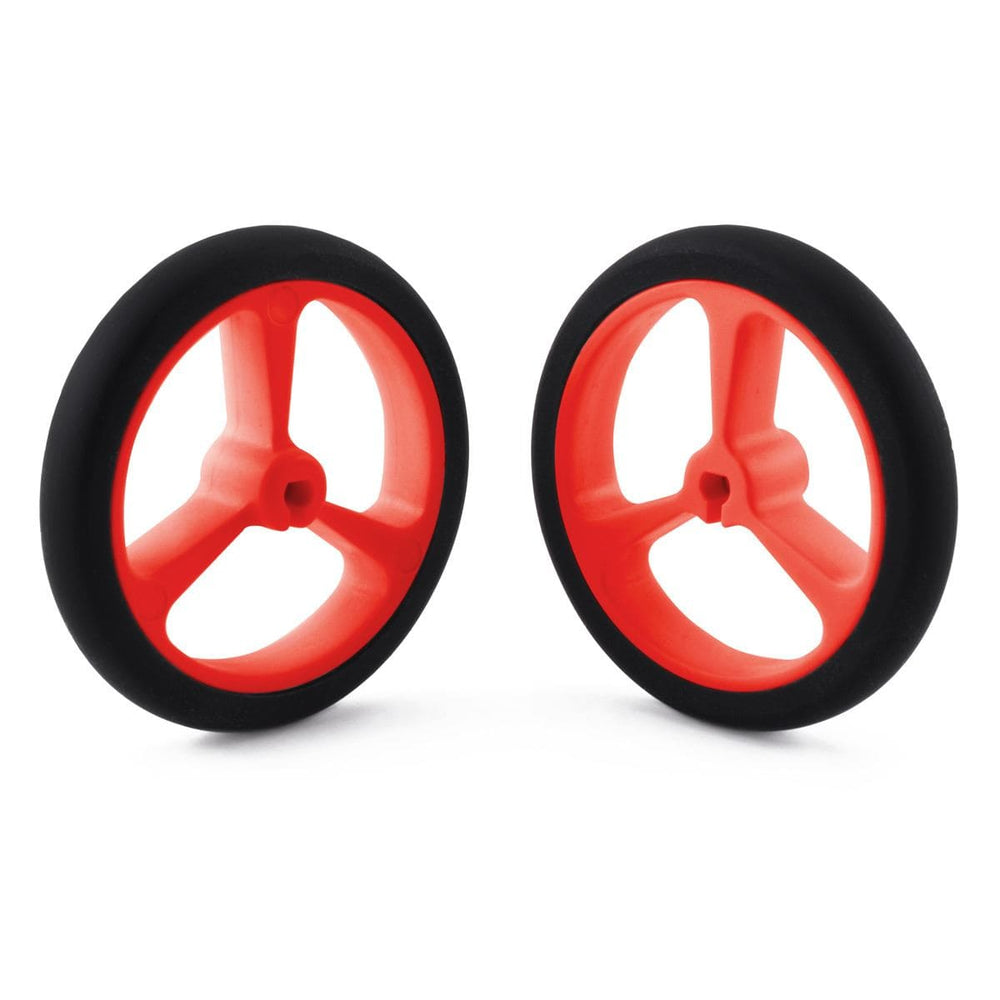 Pololu Wheel 40x7mm Pair - Red by Pololu - The Pi Hut