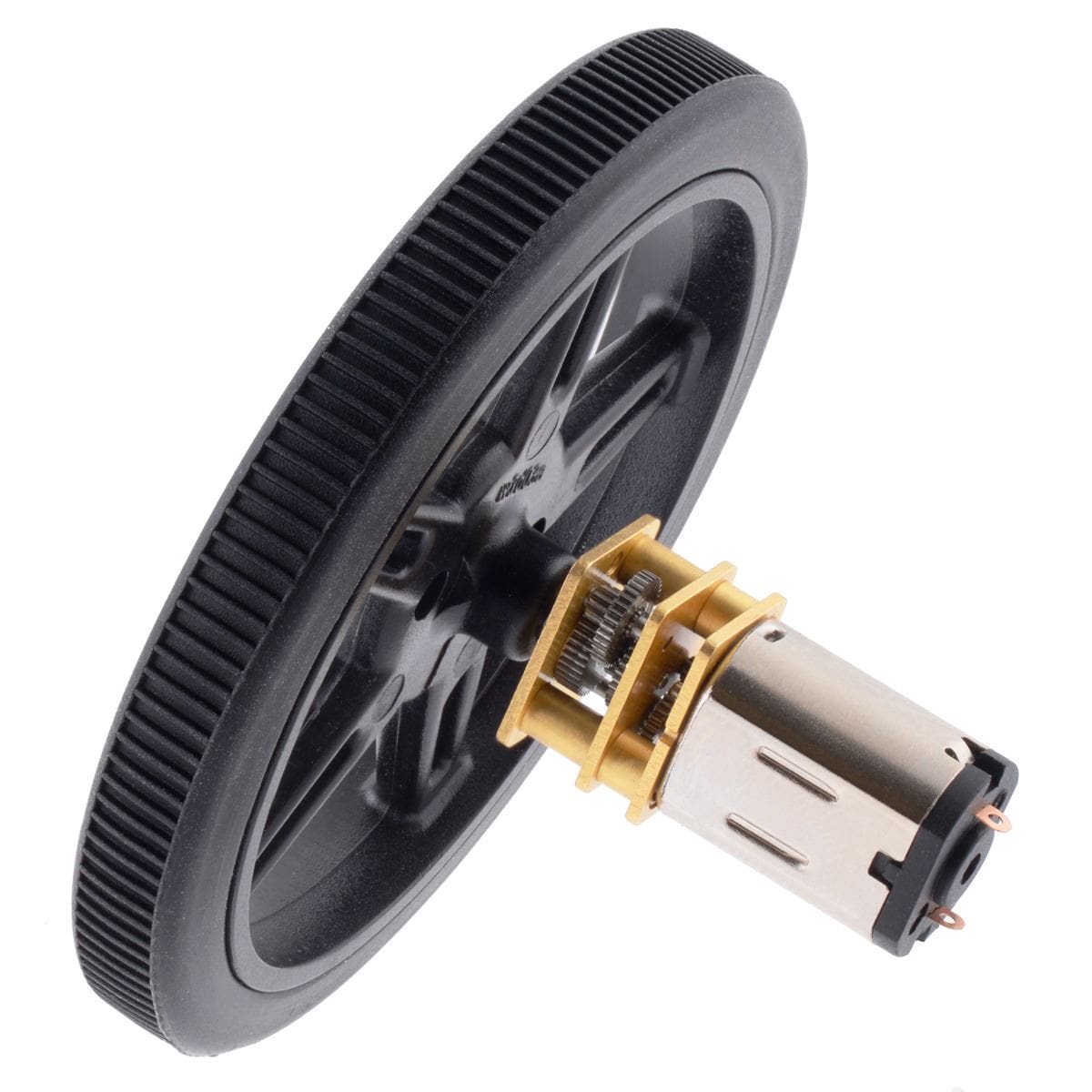 Pololu Wheel 60×8mm Pair - Black by Pololu - The Pi Hut