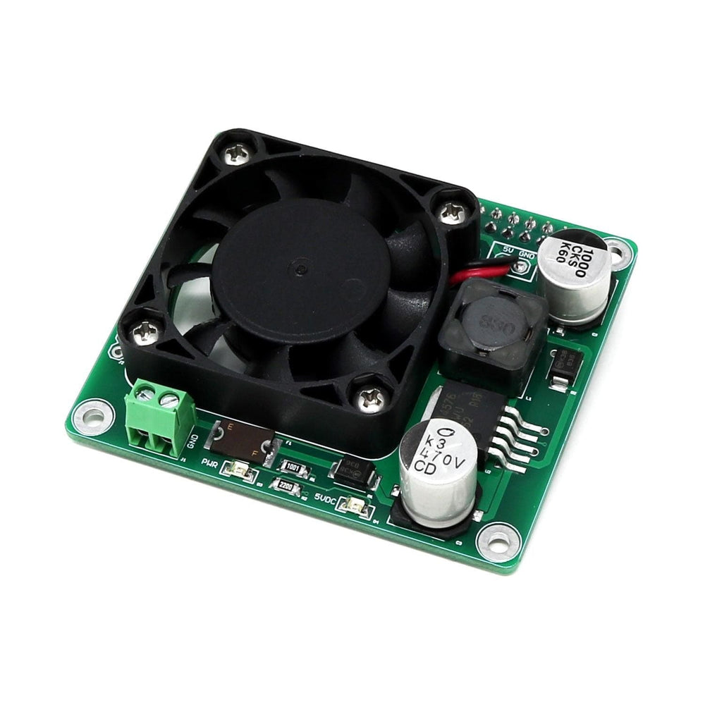 Power + Fan HAT for Raspberry Pi by BCRobotics - The Pi Hut