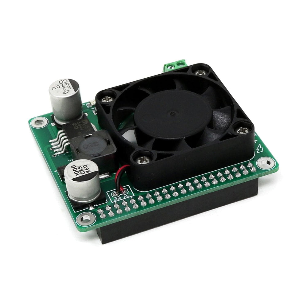 Power + Fan HAT for Raspberry Pi by BCRobotics - The Pi Hut