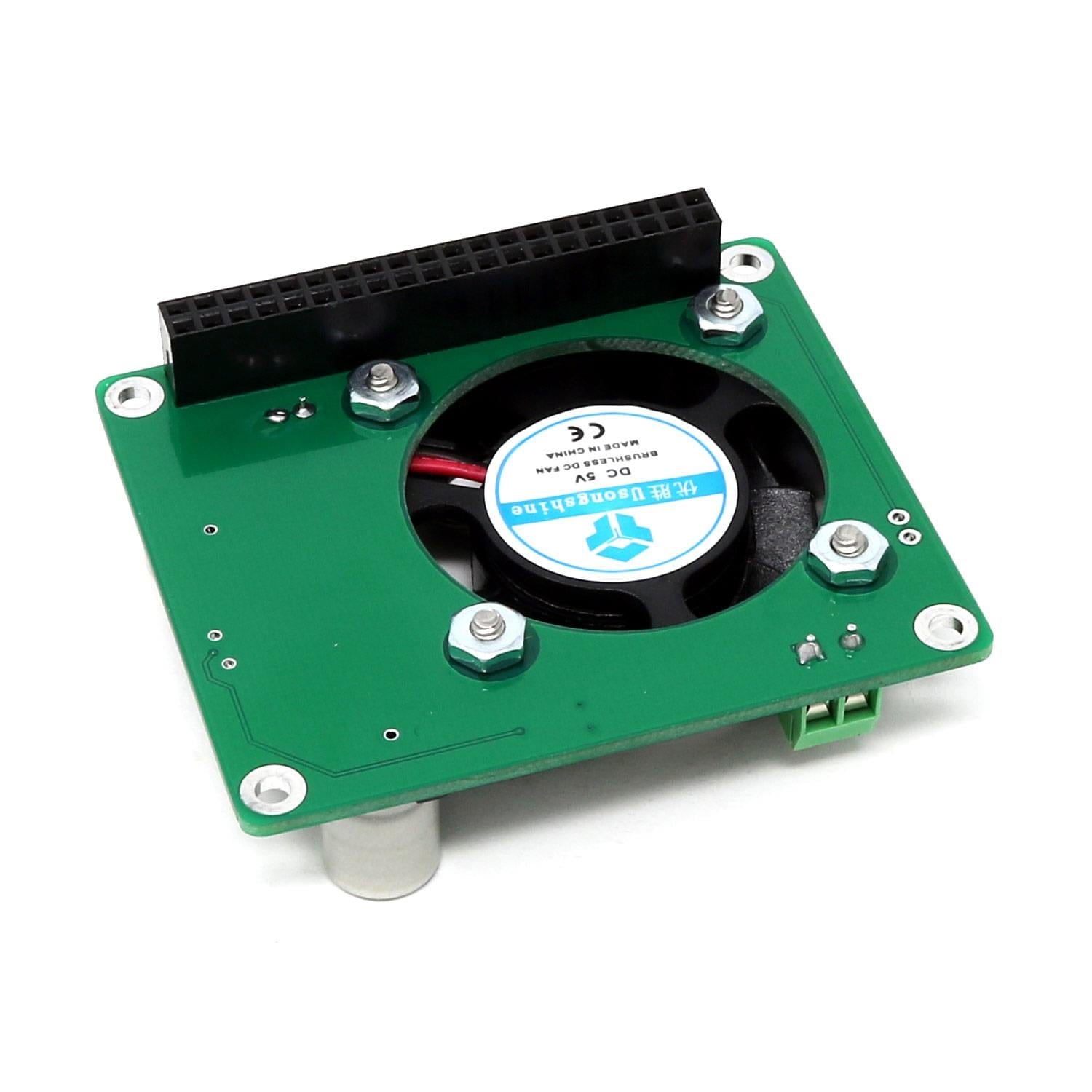 Power + Fan HAT for Raspberry Pi by BCRobotics - The Pi Hut