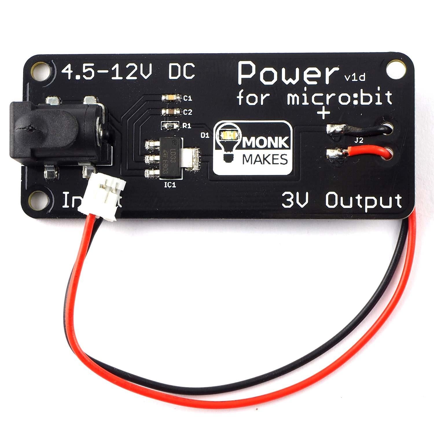 Power for micro:bit by Monk Makes - The Pi Hut