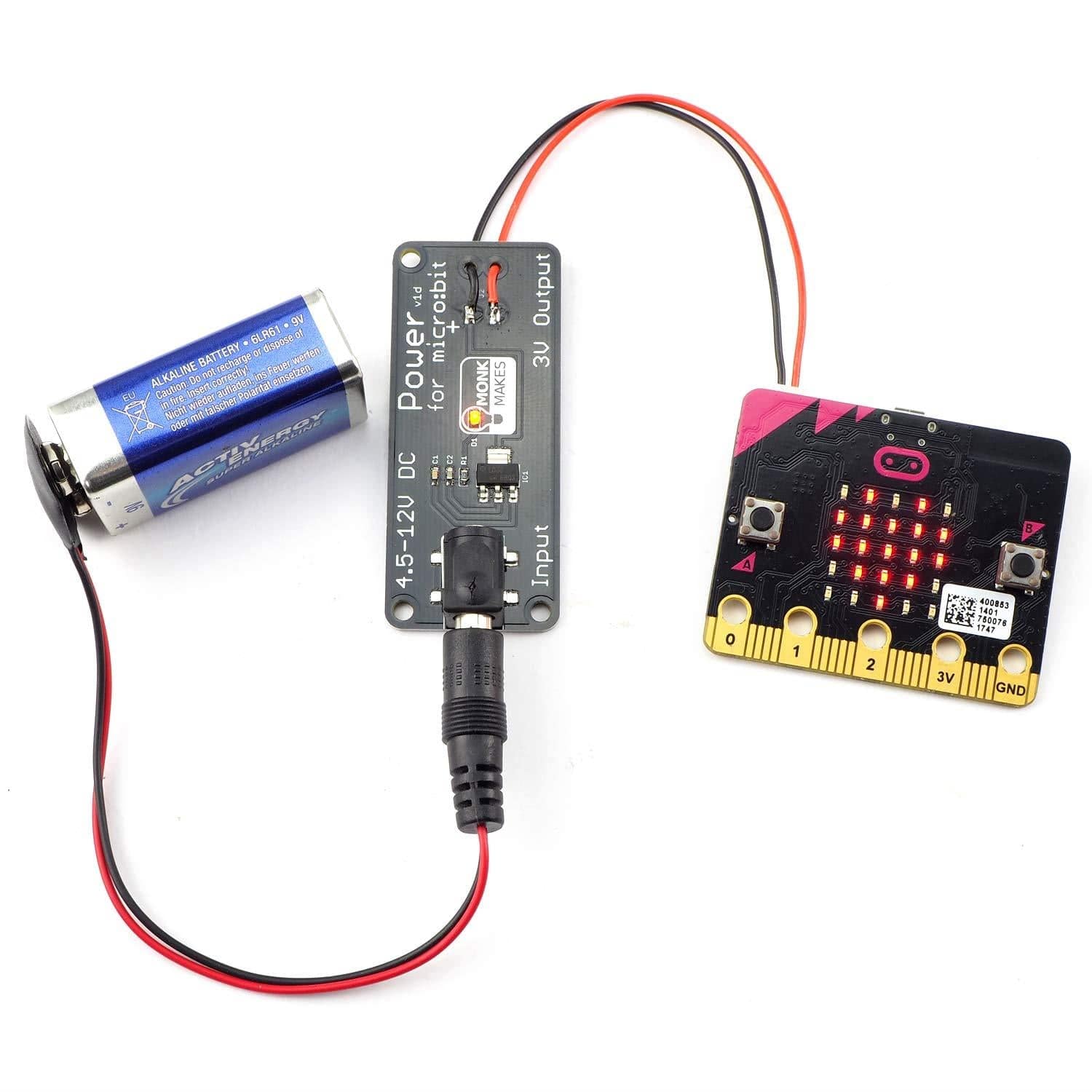 Power for micro:bit by Monk Makes - The Pi Hut