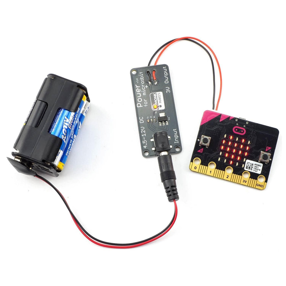 Power for micro:bit by Monk Makes - The Pi Hut