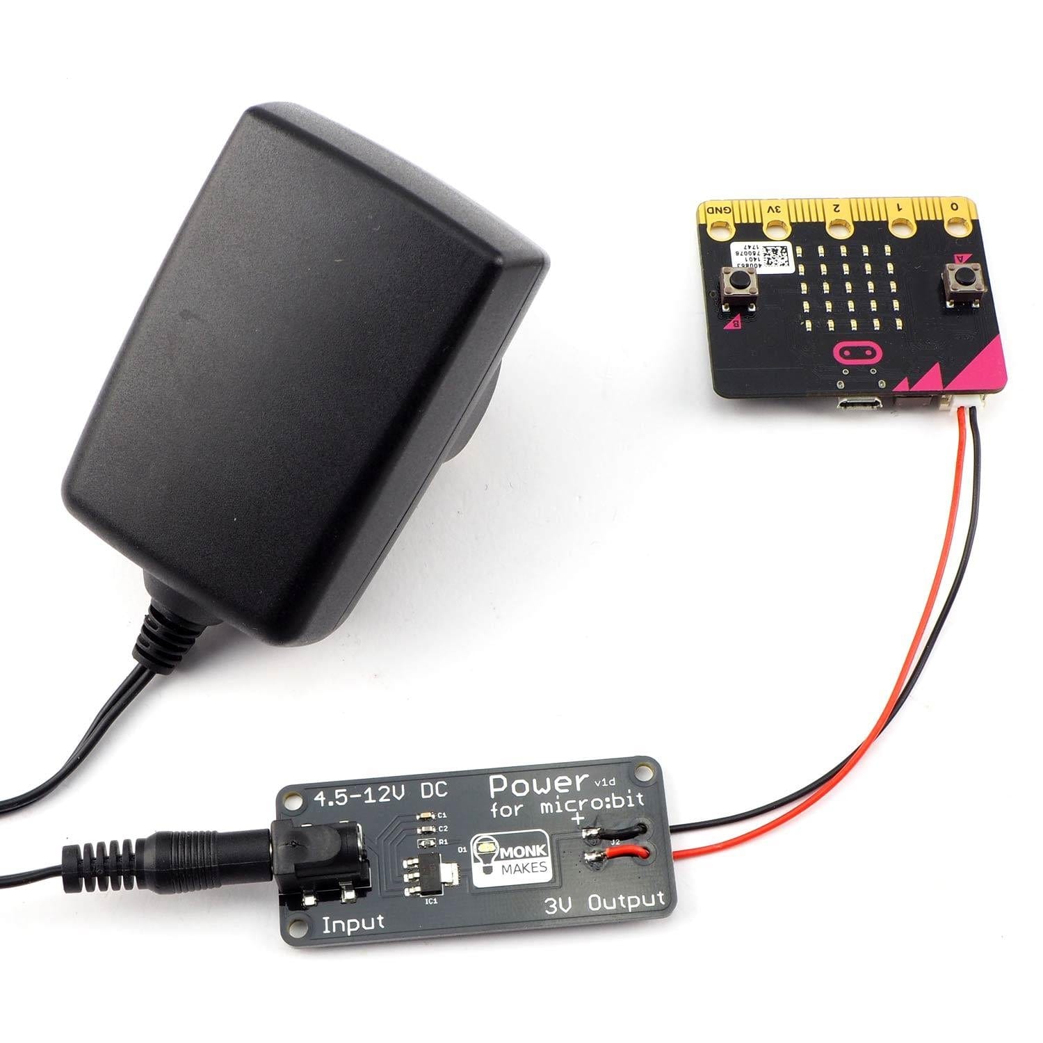 Power for micro:bit by Monk Makes - The Pi Hut