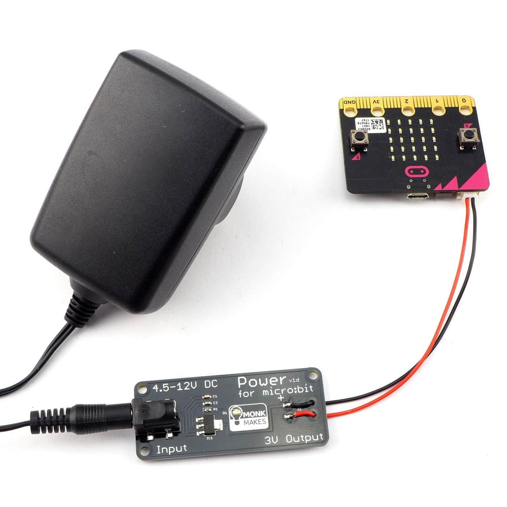 Power for micro:bit by Monk Makes - The Pi Hut