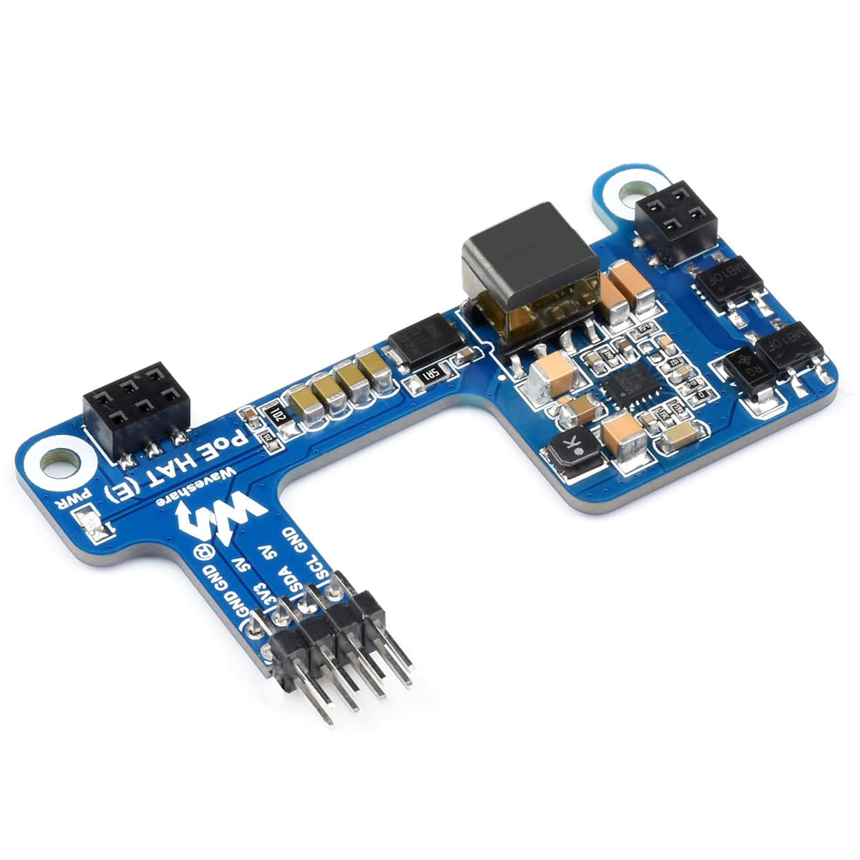 PoE HAT (E) for Raspberry Pi 4/3B+ by Waveshare - The Pi Hut