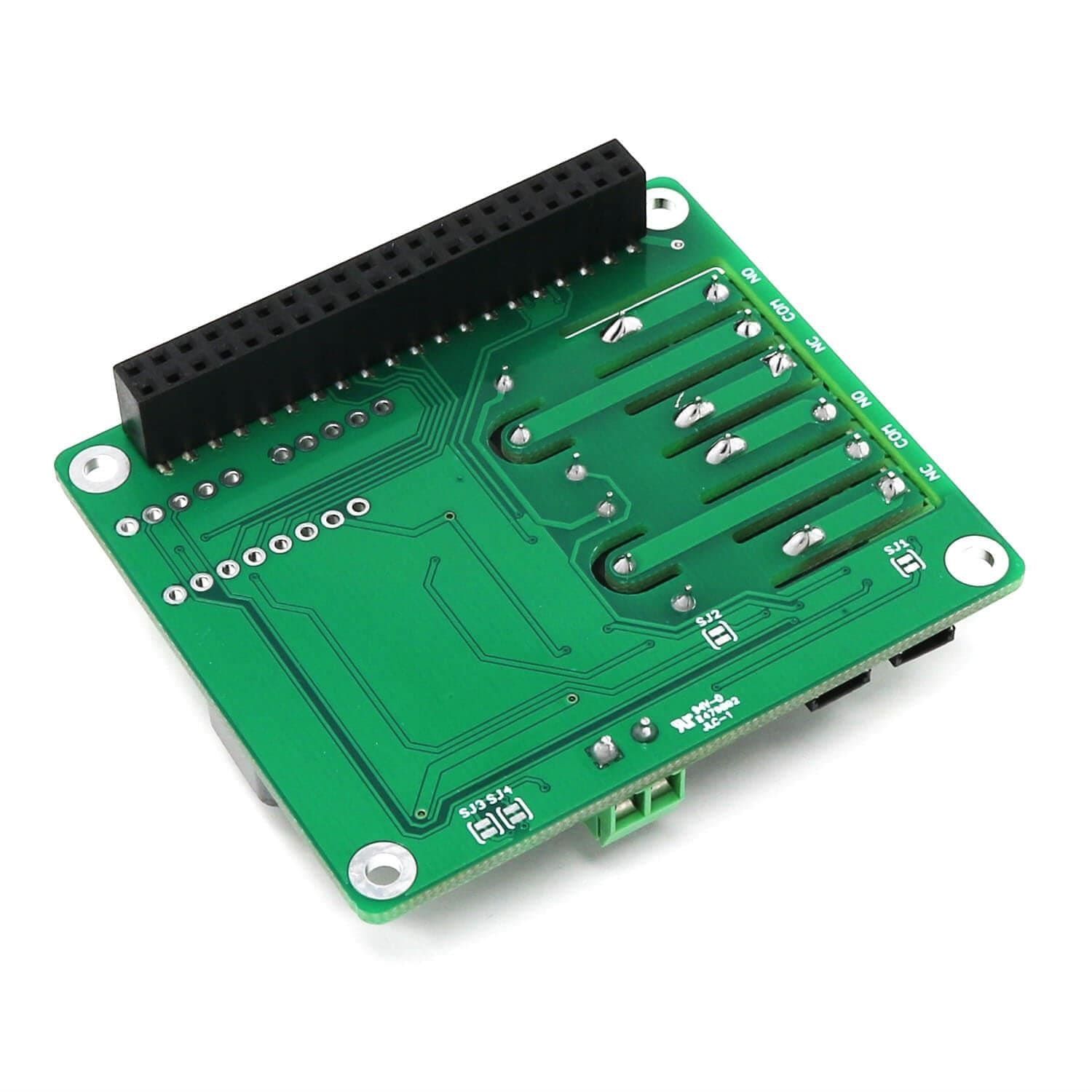 Power + Relay HAT for Raspberry Pi by BCRobotics - The Pi Hut