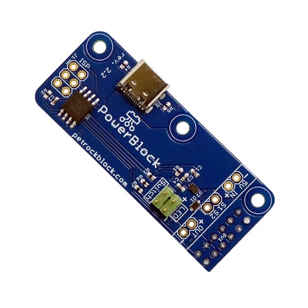 PowerBlock - Raspberry Pi Power Switch by PetRockBlog - The Pi Hut