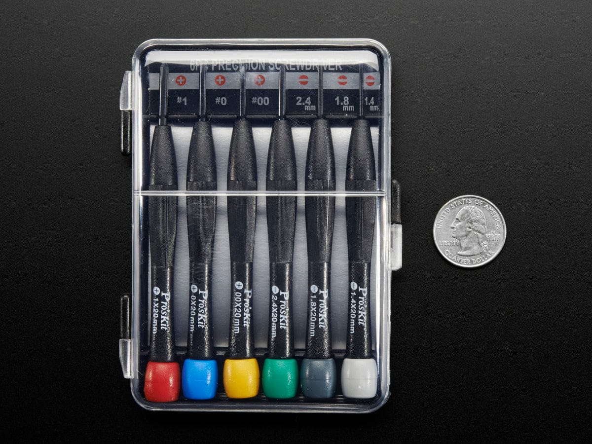 Precision screwdriver set (6 pieces) by The Pi Hut - The Pi Hut