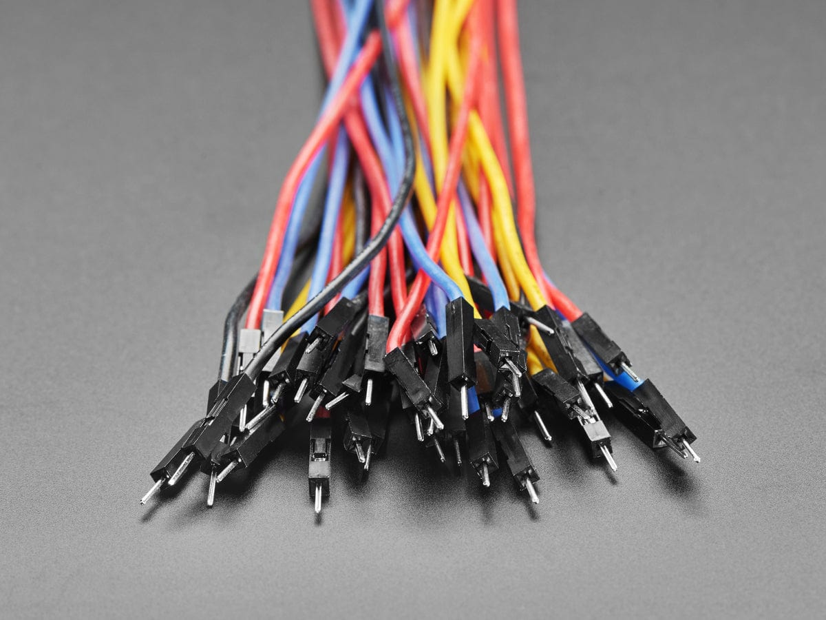 Premium Silicone Covered Extension Jumper Wires - 200mm x 40 by The Pi Hut - The Pi Hut