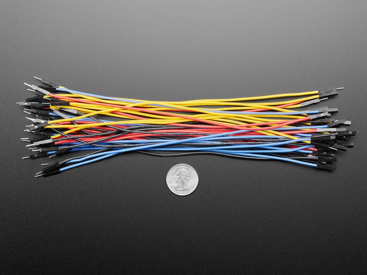 Premium Silicone Covered Extension Jumper Wires - 200mm x 40 by The Pi Hut - The Pi Hut