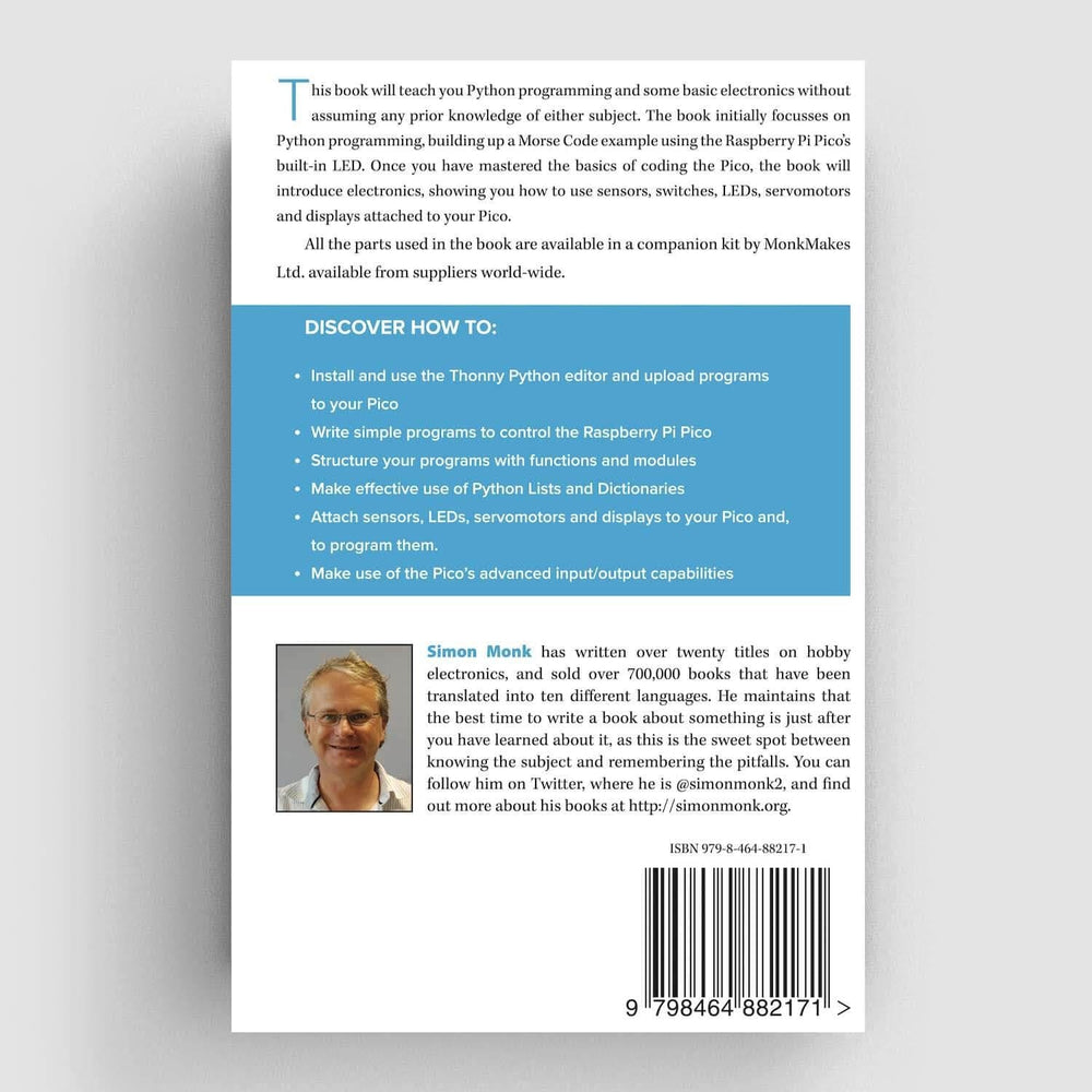 Programming the Pico - Second Edition by Monk Makes - The Pi Hut