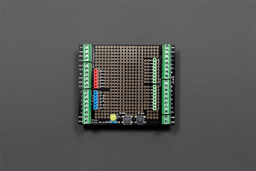 Proto Screw Shield for Arduino (Assembled) by DFRobot - The Pi Hut