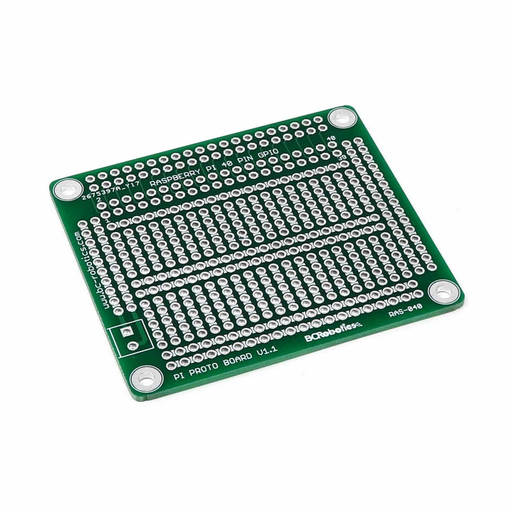 Proto Strip Board for Raspberry Pi by BCRobotics - The Pi Hut