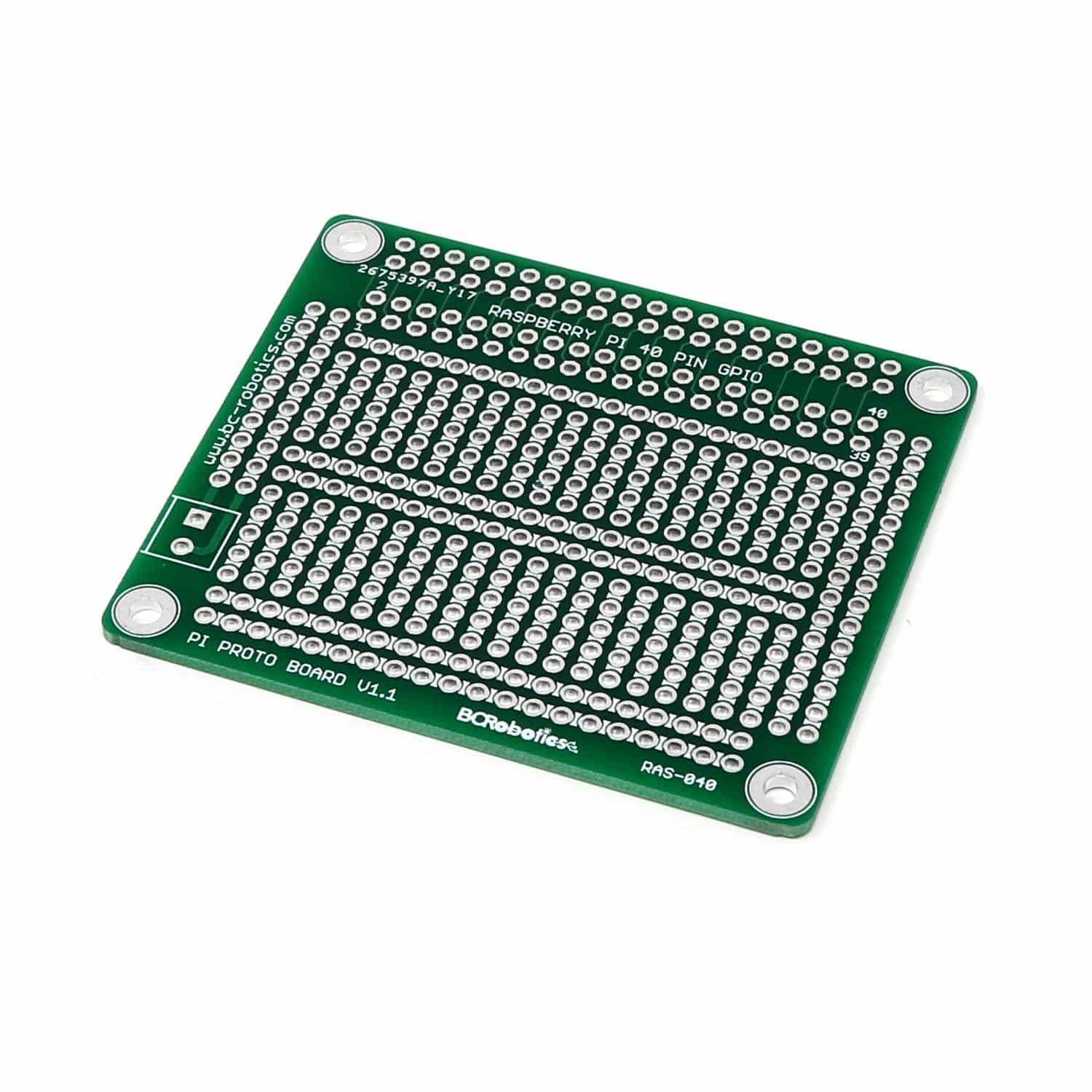 Proto Strip Board for Raspberry Pi by BCRobotics - The Pi Hut
