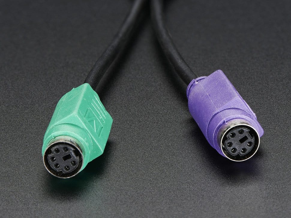 PS/2 Keyboard+Mouse to USB adapter by The Pi Hut - The Pi Hut
