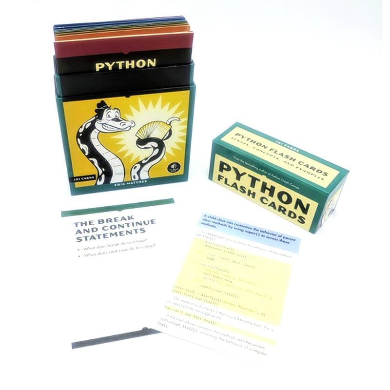 Python Flash Cards - The Pi Hut