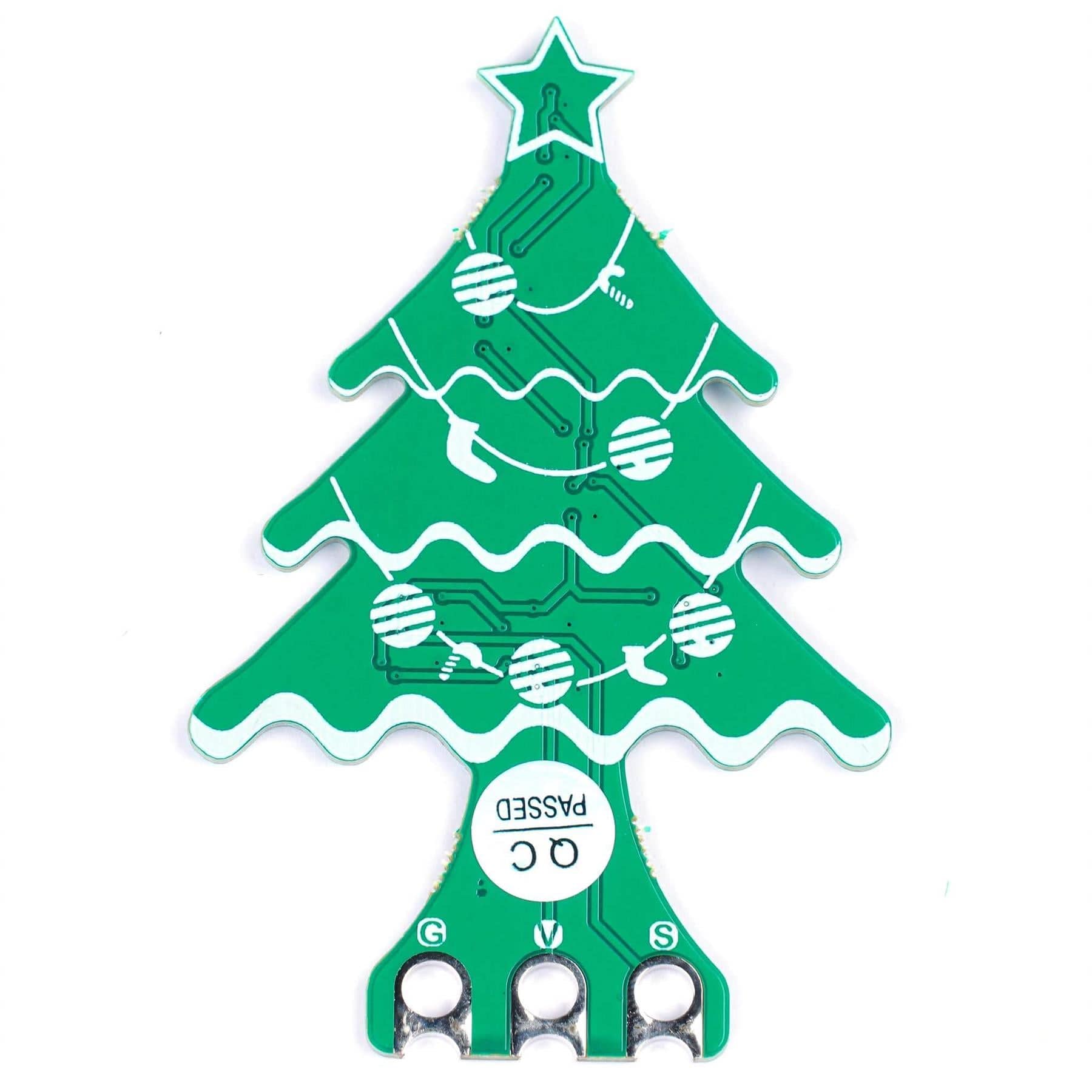 Rainbow LED Christmas Tree for micro:bit by Elecfreaks - The Pi Hut