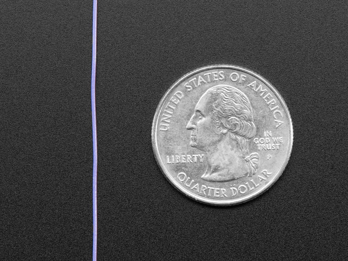 Rainbow "Wire Wrap" Thin 30AWG Prototyping/Repair Wire (280m total, 35m each of 8) by The Pi Hut - The Pi Hut