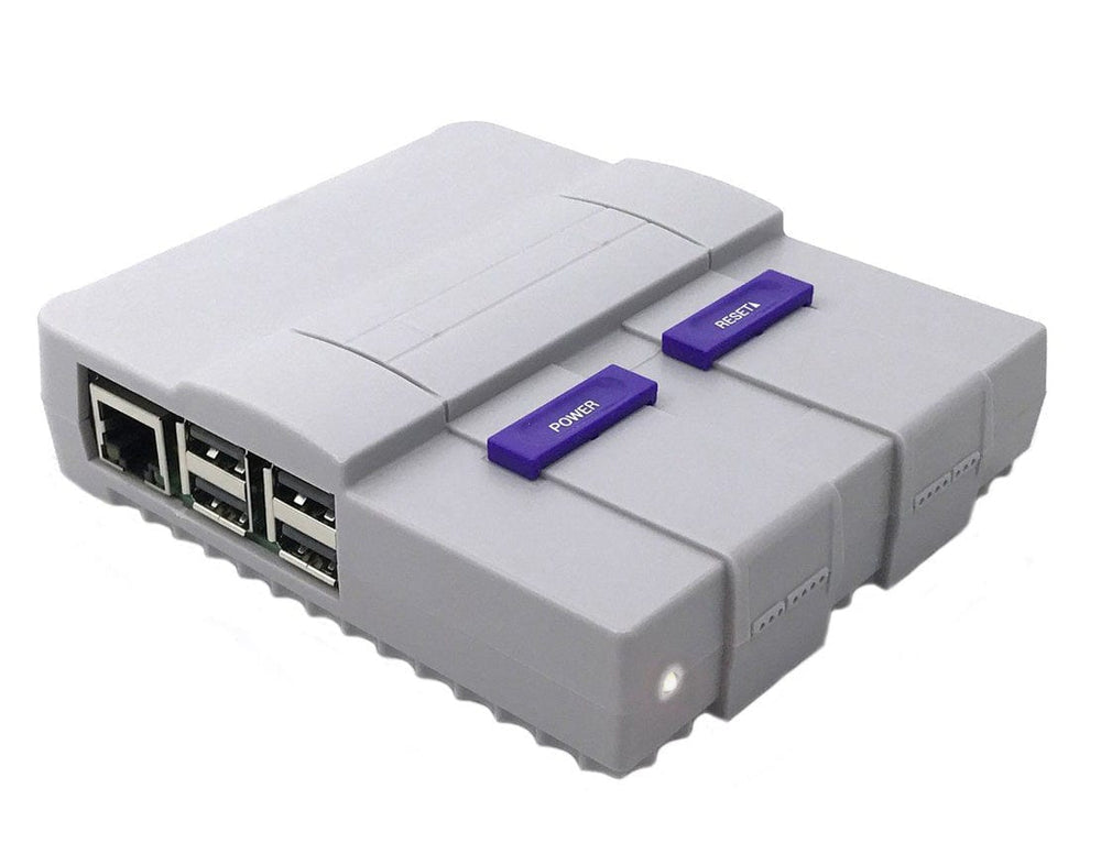 Raspberry Pi 3 "SNES" Case with Cooling Fan - The Pi Hut