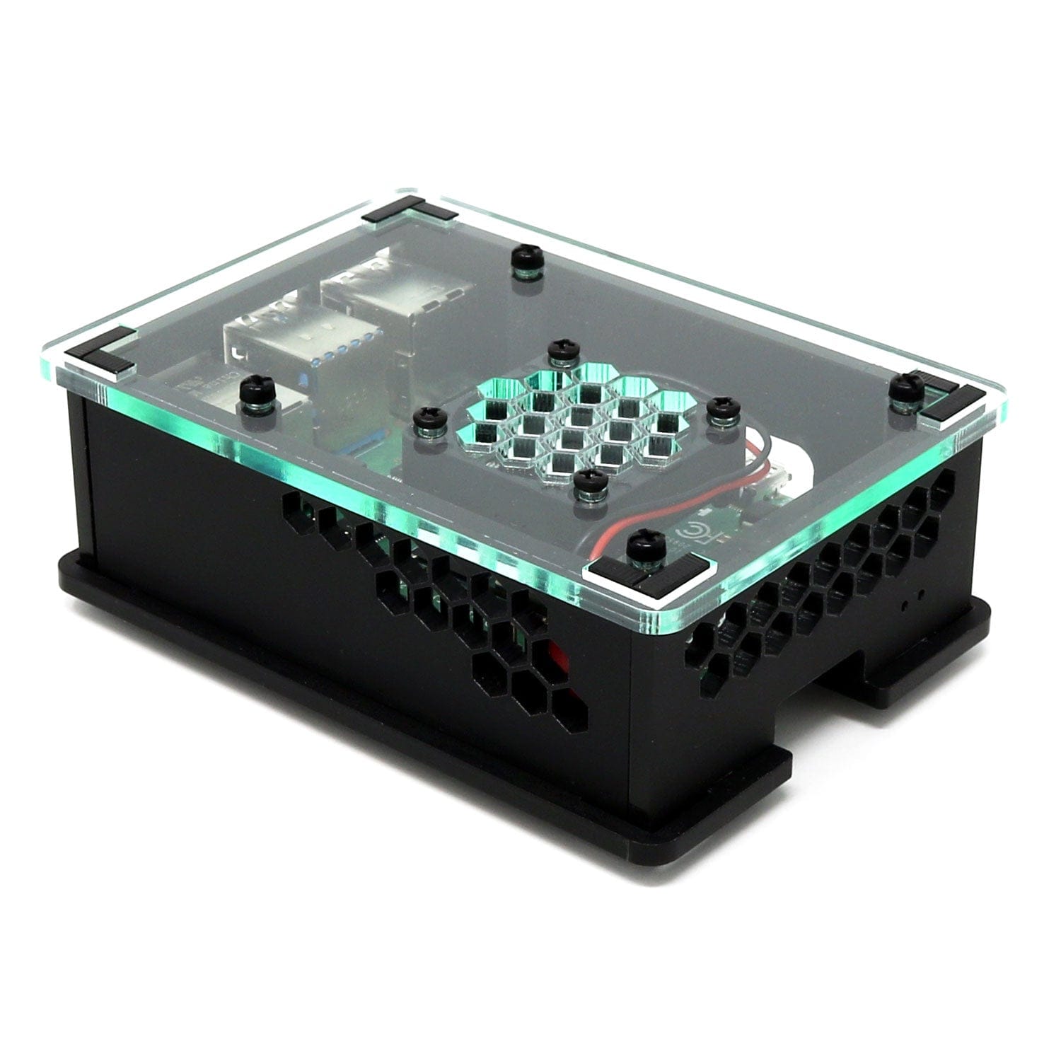 Raspberry Pi 4 Case (With Cooling Fan) (v3.0) by The Pi Hut - The Pi Hut