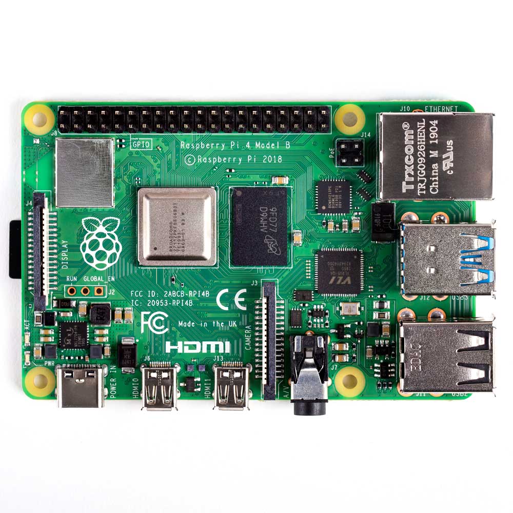 Raspberry Pi 4 Model B by Raspberry Pi - The Pi Hut
