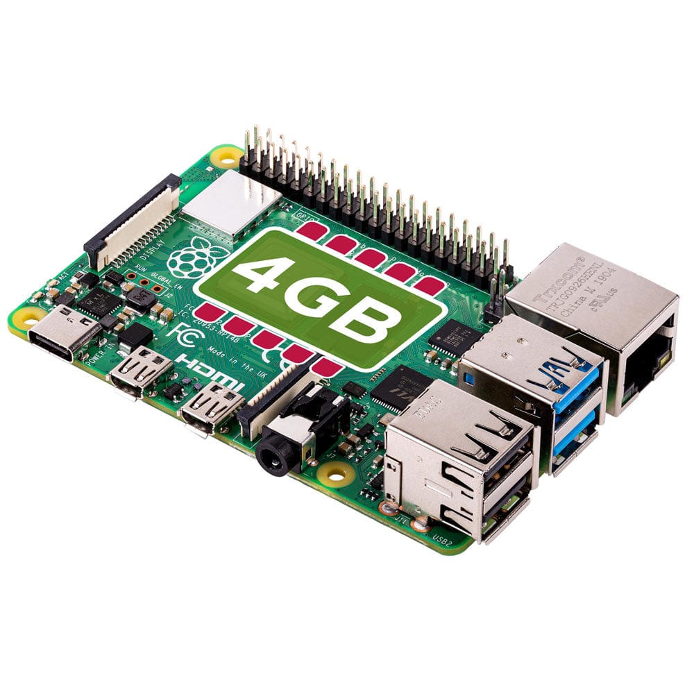 Raspberry Pi 4 Model B by Raspberry Pi - The Pi Hut