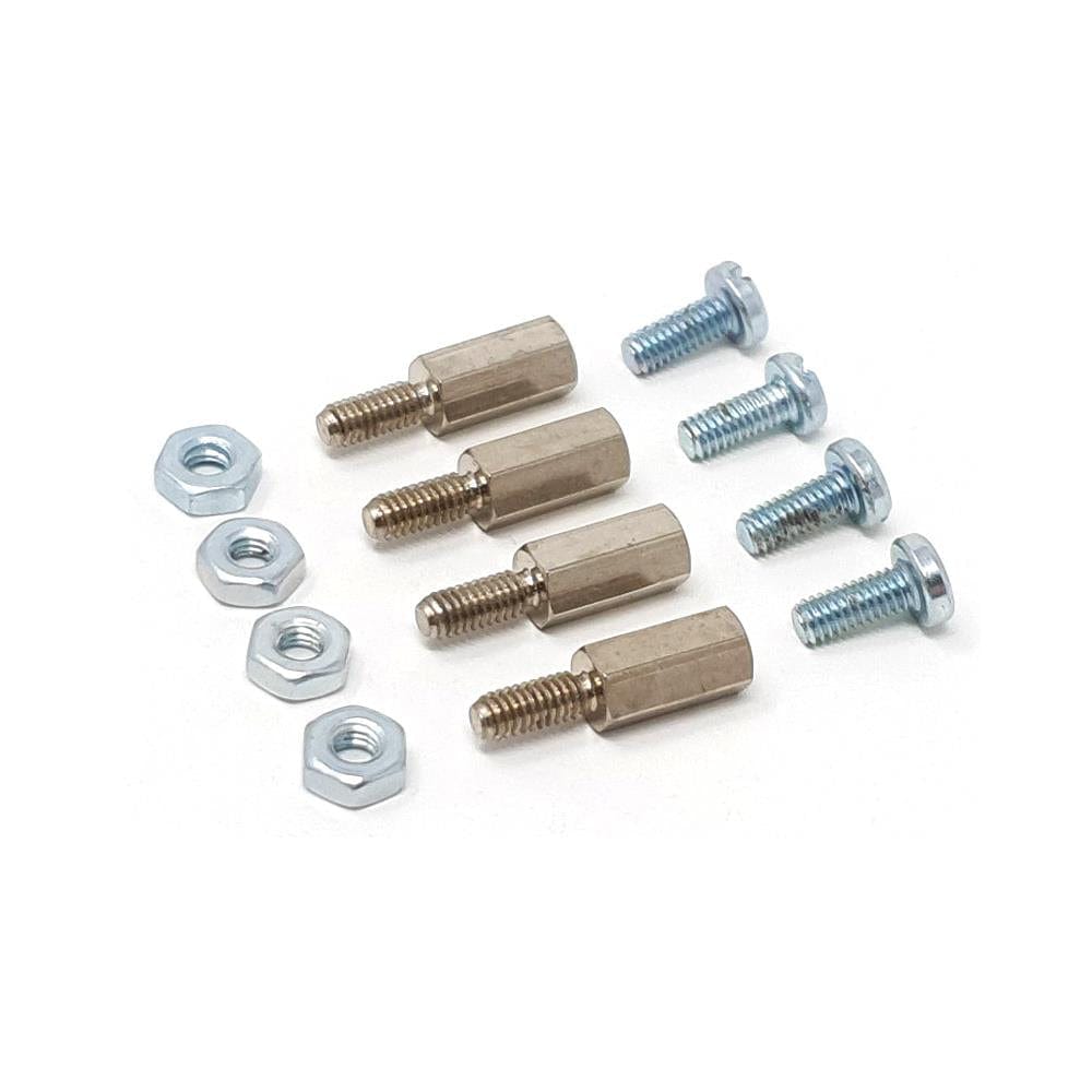 8mm M2.5 Chassis Mount Standoff Kit for Raspberry Pi by The Pi Hut - The Pi Hut