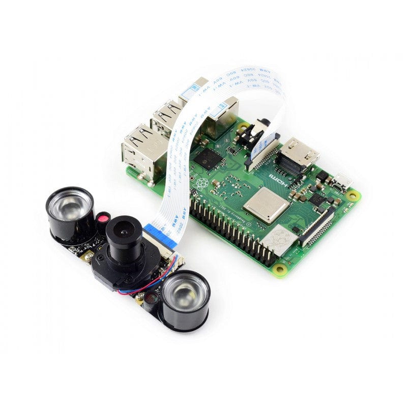 Night Vision Camera for Raspberry Pi - IR-CUT 5MP by Waveshare - The Pi Hut