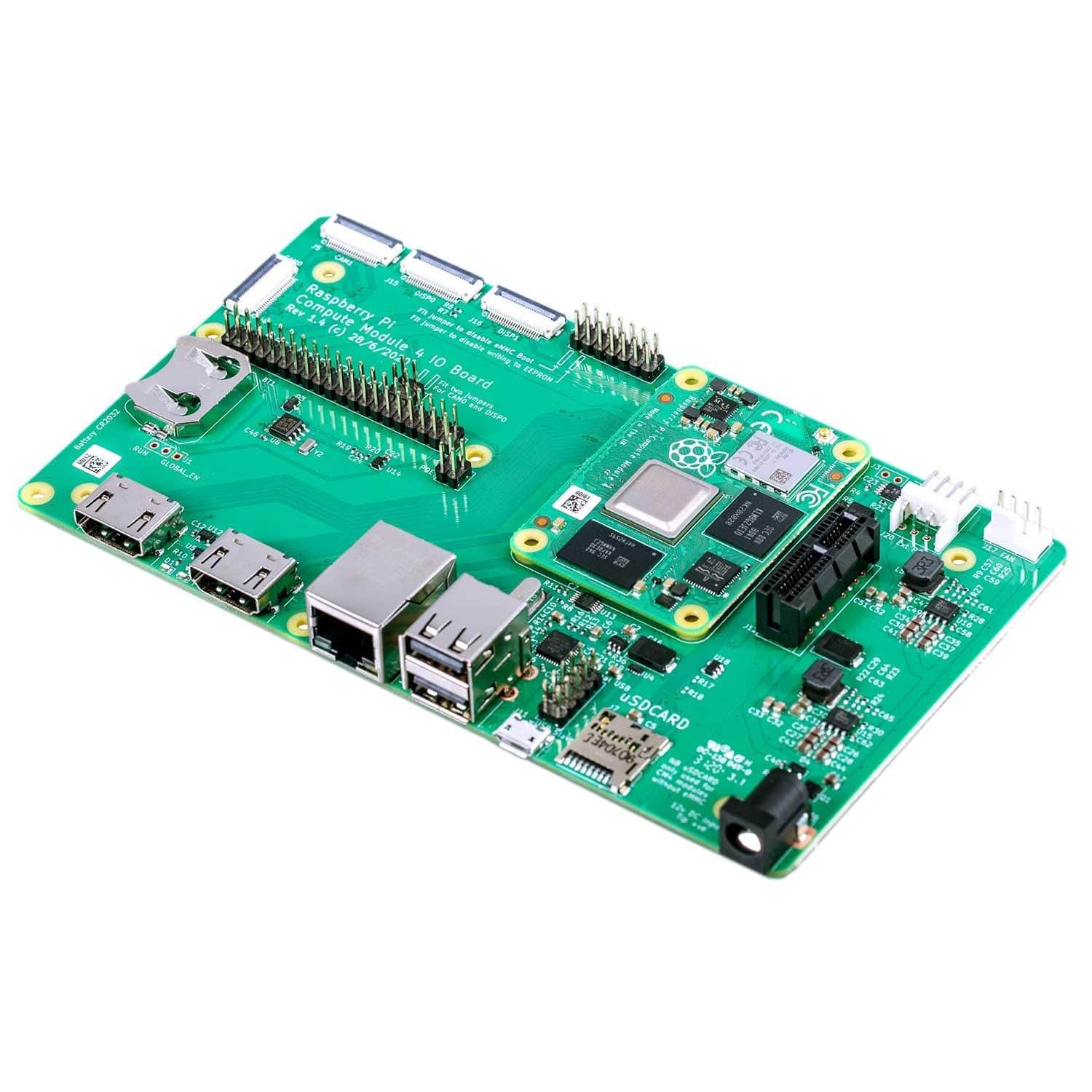 Raspberry Pi Compute Module 4 IO Board by Raspberry Pi - The Pi Hut
