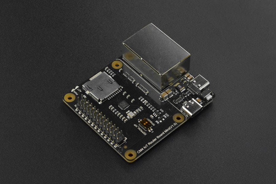 Raspberry Pi Compute Module 4 IoT Router Carrier Board Mini by DFRobot - The Pi Hut